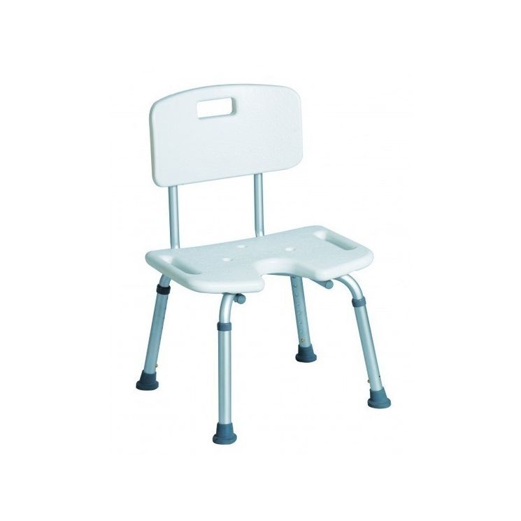 Chaise de douche Bora Drive - Blanc