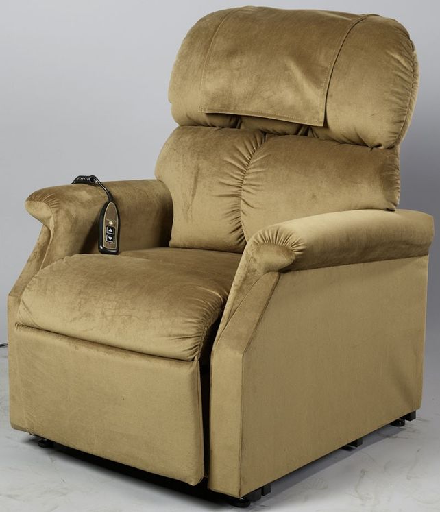 Fauteuil releveur 2 moteurs Confort Plus - Finition Velours Soft Touch