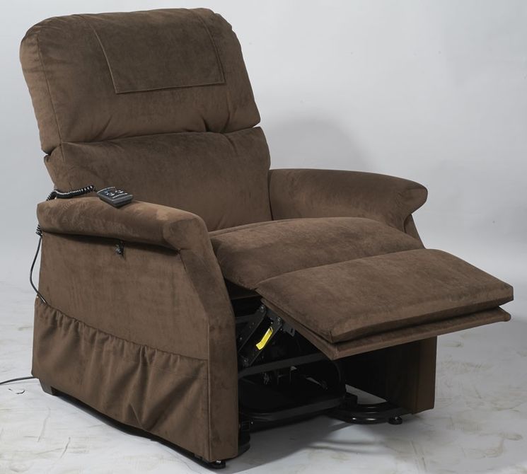 Fauteuil releveur 2 moteurs Confort Premium -  Finition velours Soft Touch