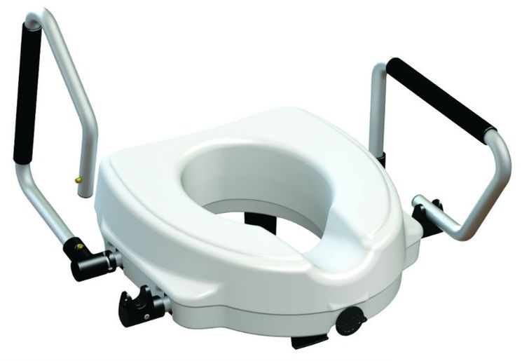 Rehausse wc avec accoudoirs relevables Primo