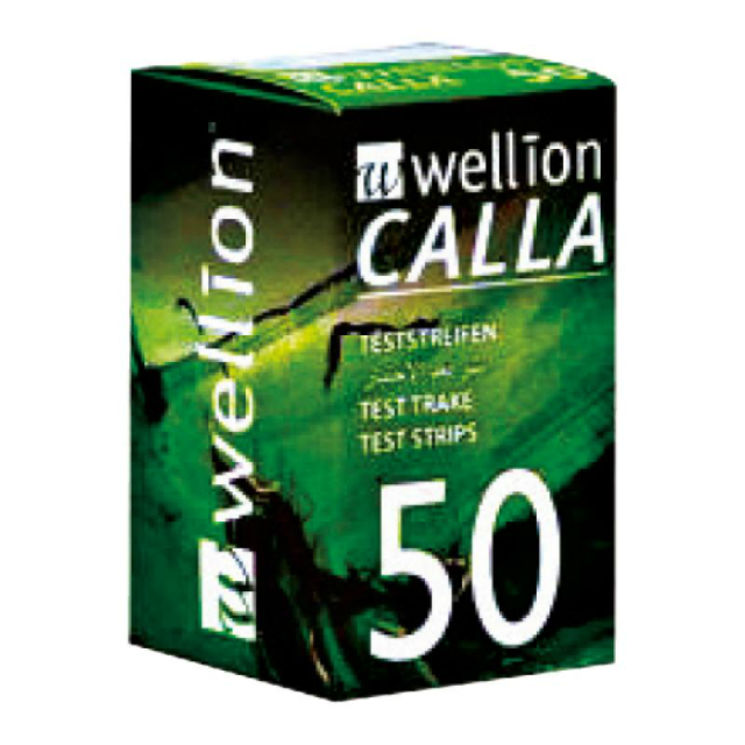 Bandelettes de test pour glucomètre Wellion Calla Light