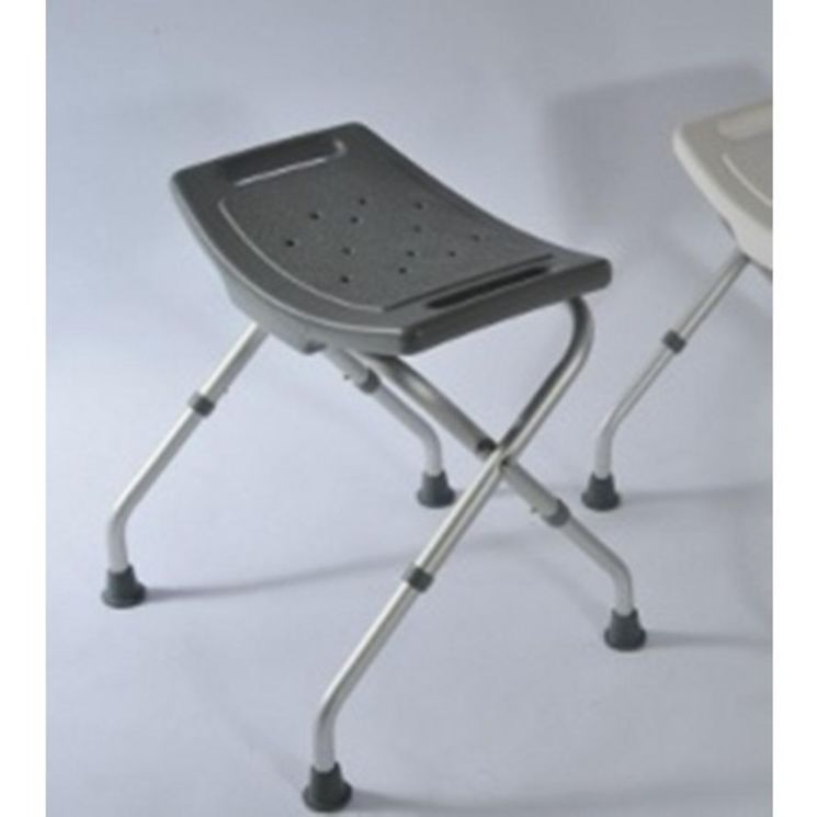 Tabouret de douche pliant Bora Drive - Gris