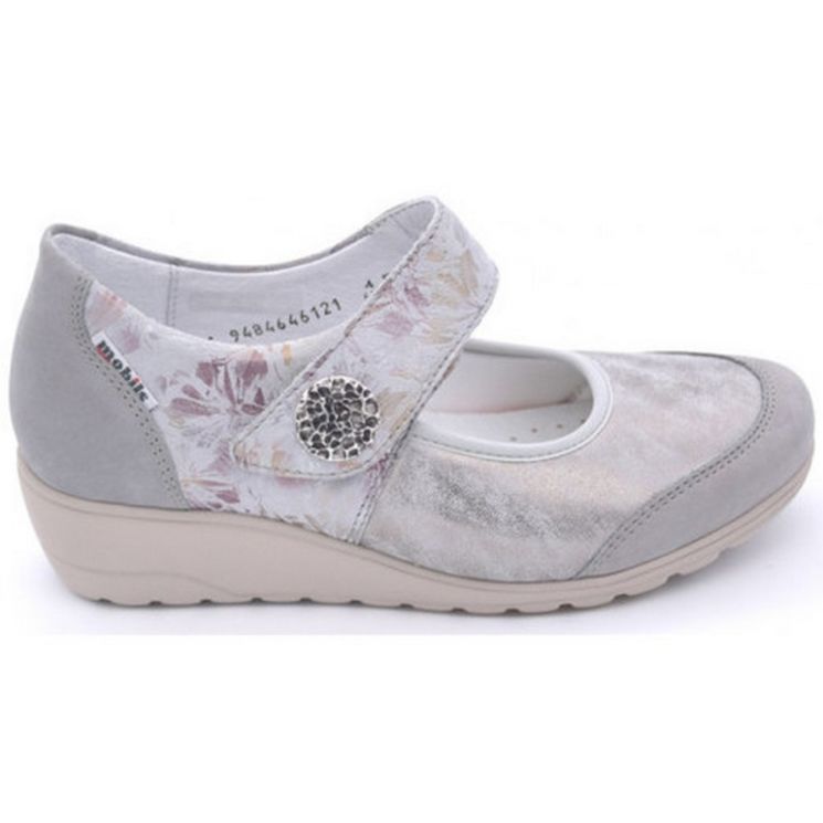 Ballerine Mephisto Mobil´s Femme Bathilda - Gris Fleuri