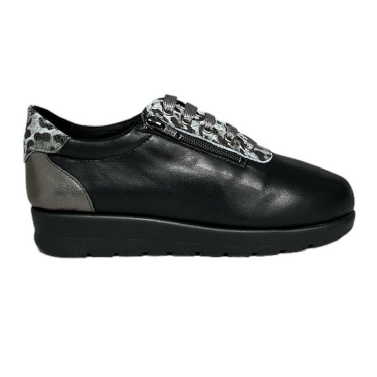 Chaussure Femme Hergos H9813 - Noir impression Panthère