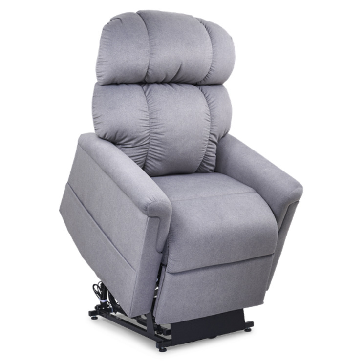 Fauteuil releveur 2 moteurs Confort Spécifique grande taille - Finition Velours "Soft Touch"