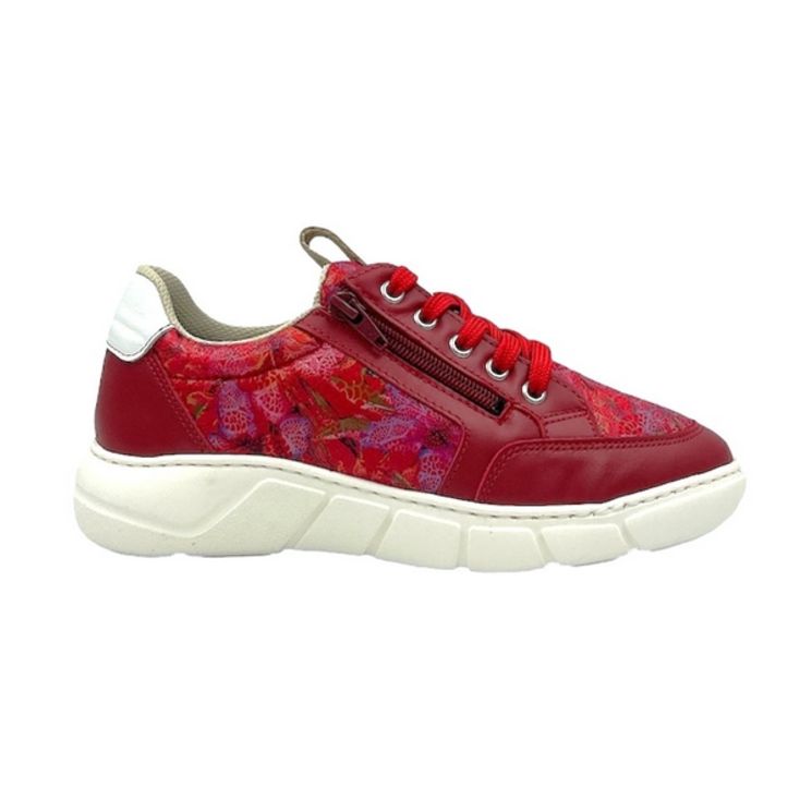 Chaussure Femme Hergos Zurigo H9341 Rouge fleuri