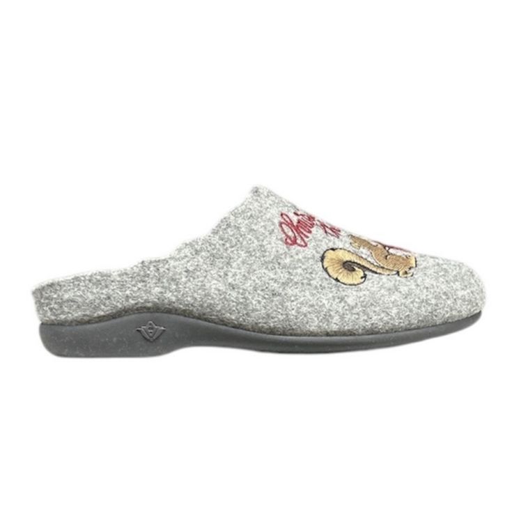 Chausson Femme Sabatini Marisa S4234 Gris à motifs