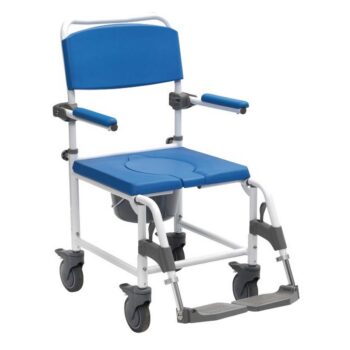 Chaise de douche / WC à roulettes Aston