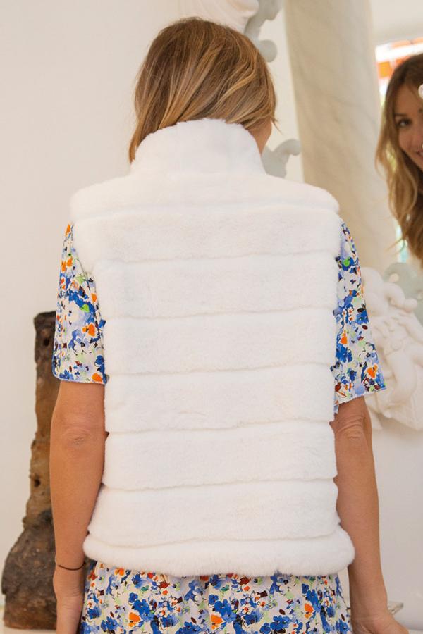 Gilet fausse fourrure 5E478