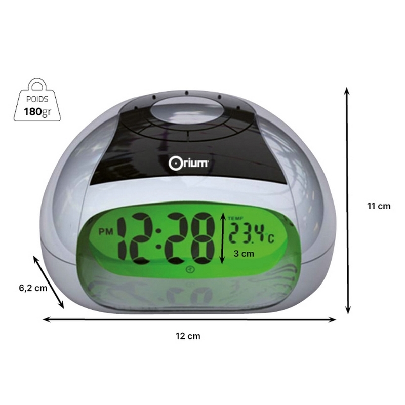 Réveil gros chiffres parlant