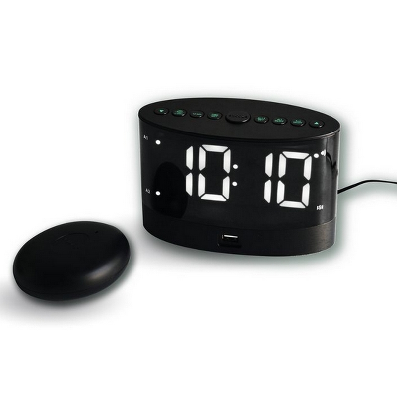 Réveil vibrant Blanco