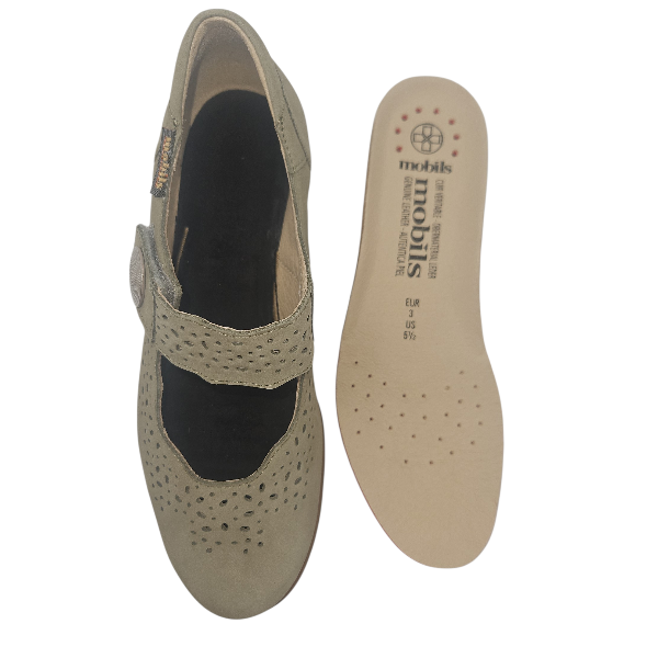 Ballerine  - Kaki clair - Fabienne - Mephisto Mobils