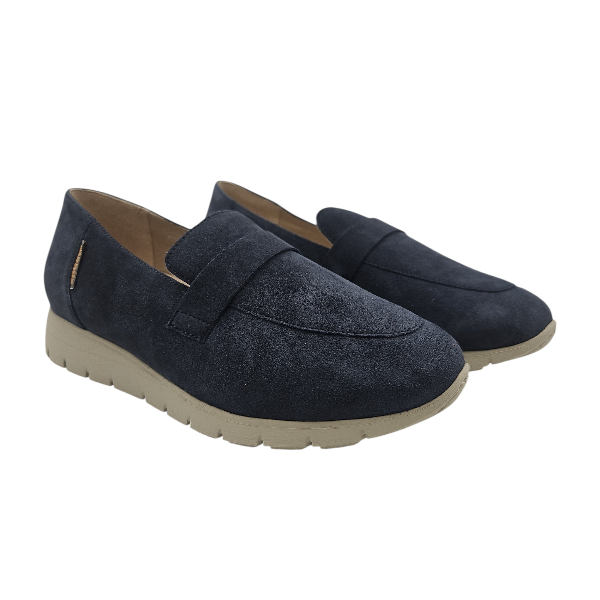 Mocassin - Jeans Bleu - Dixie - Mephisto Mobils
