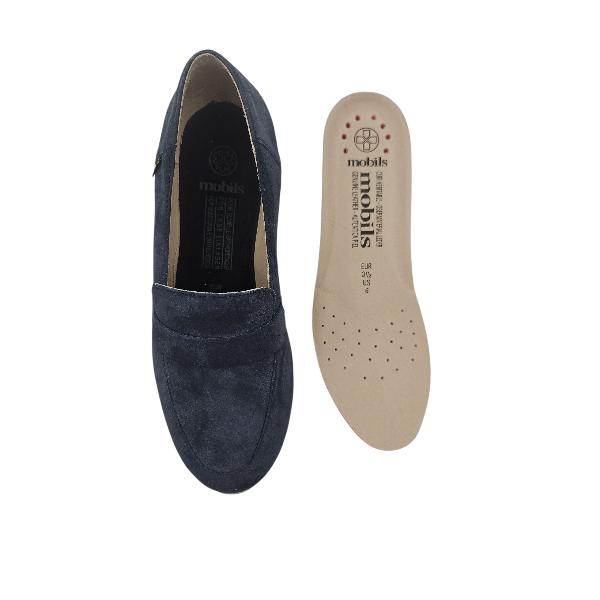 Mocassin - Jeans Bleu - Dixie - Mephisto Mobils