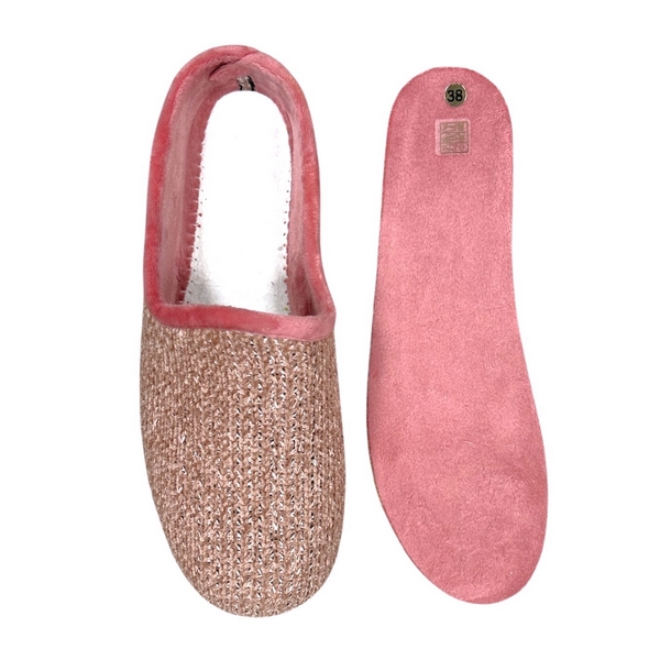 Chausson mule femme Marissa - Rose - S4235 - Sabatini