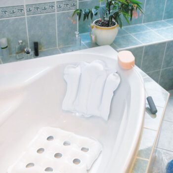 Coussin de baignoire gonflable grande taille