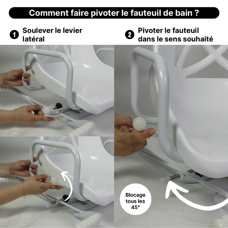 Fauteuil de bain pivotant – Image 6