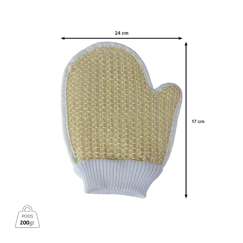 Gant de crin exfoliant – Image 5
