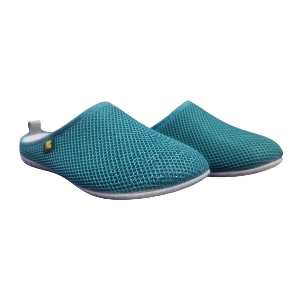 Chausson mule - Turquoise - Hortense - Neut