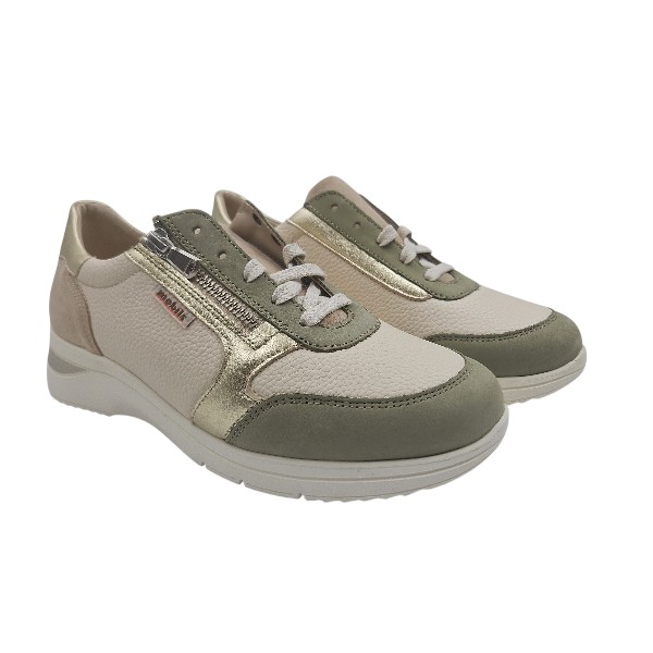 Chaussures femme - Light Kaki- Millena - Mobils – Image 2