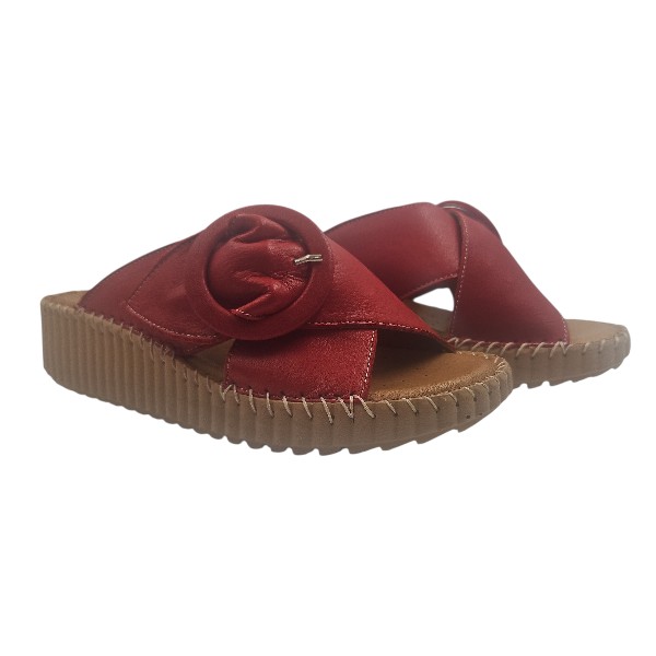 Mule - Rouge - Bertine - Altex – Image 2