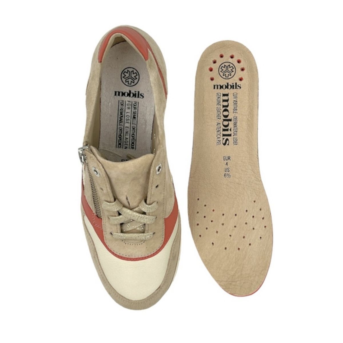 Chaussures femme - Light Sand- Ereen - Mobils – Image 3