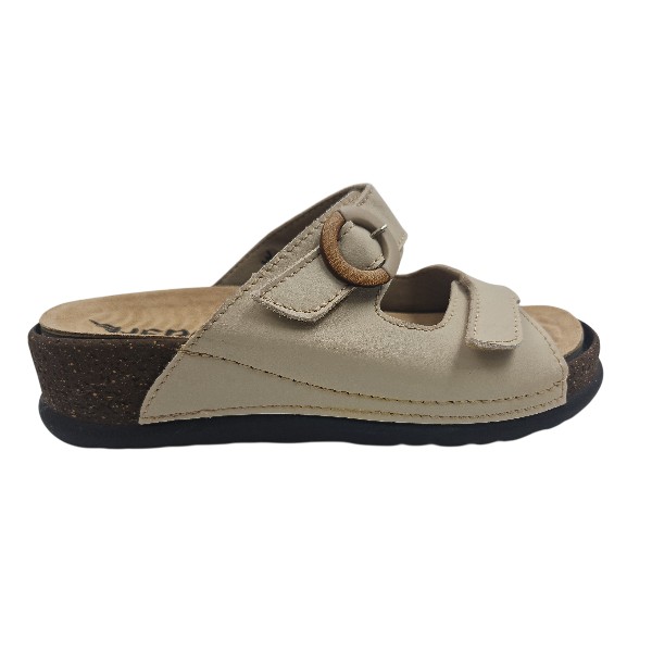 Mule femme - Crème/Panna- H1822 - Hergos