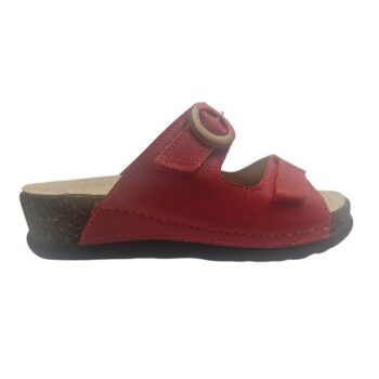 Mule femme - Rouge - H1822 - Hergos