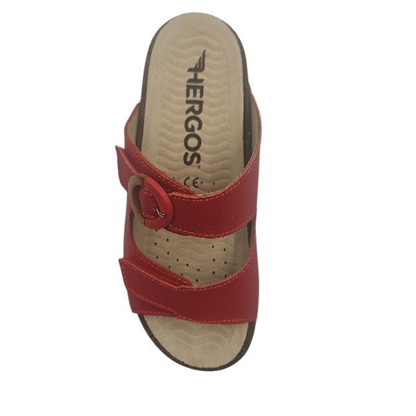 Mule femme - Rouge - H1822 - Hergos – Image 3