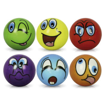 Lot de 6 balles anti-stress