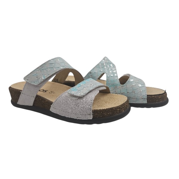 Mule femme - Verde acqua - H1831 - Hergos – Image 2