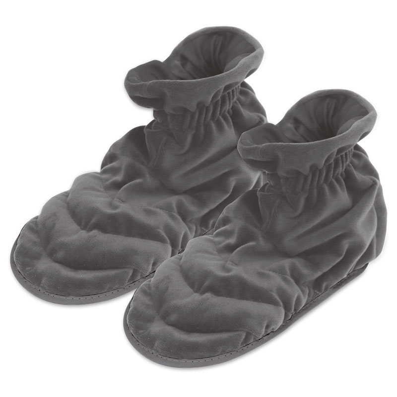 Paire de chaussons à chauffer en graines de lin