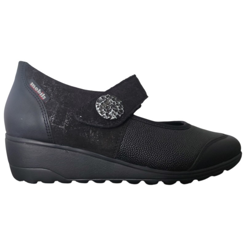 Ballerine femme - Noir - Bathilda - Méphisto Mobil’s