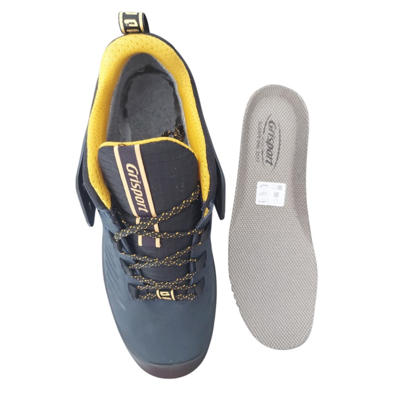 Chaussure homme - Bleu marine et jaune - KINLEY - Grisport – Image 5