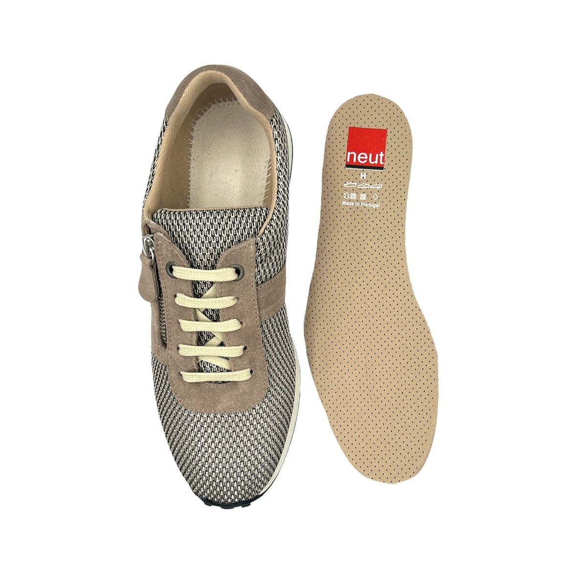 Chaussure homme - Taupe - Diagana - Neut – Image 2