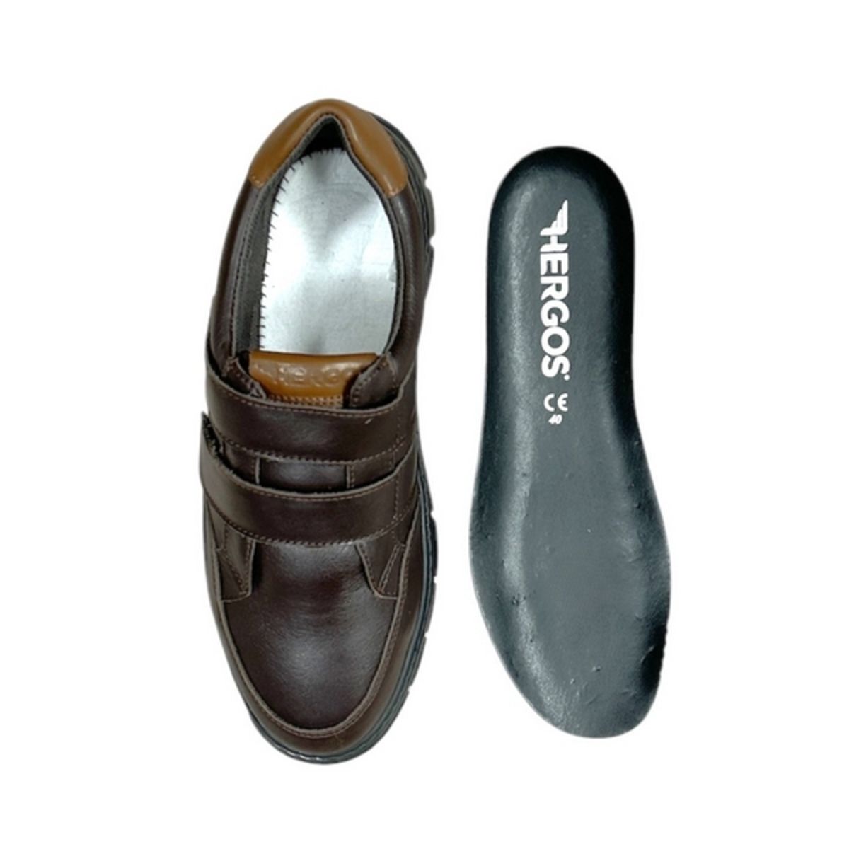 Chaussure homme - Marron - Lucien - Hergos – Image 6