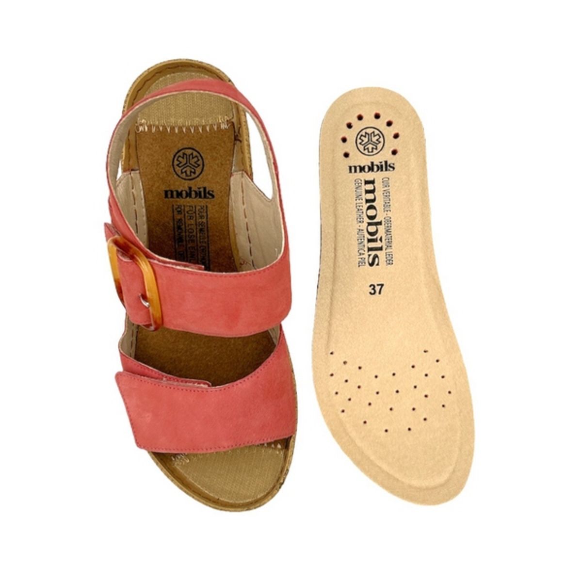 Sandale femme - Vieux rose - Nasma - Méphisto mobil’s – Image 5