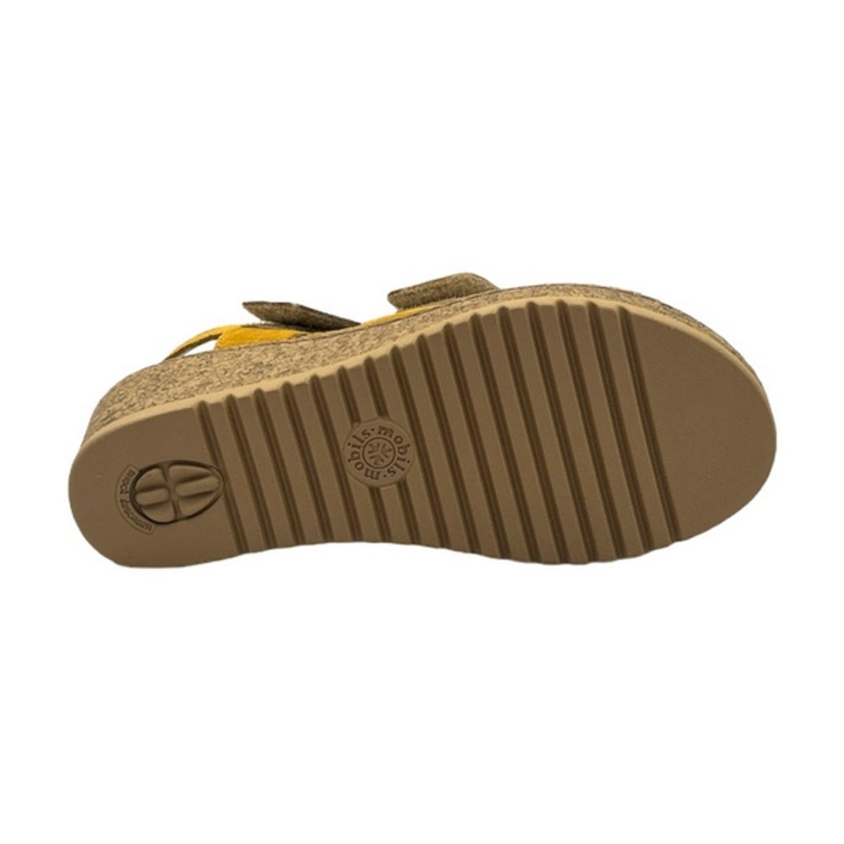 Sandale femme - Ocre - Noor lino - Méphisto mobil’s – Image 4