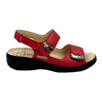 Sandale femme - Rouge - Getha Scarlet - Méphisto Mobil’s