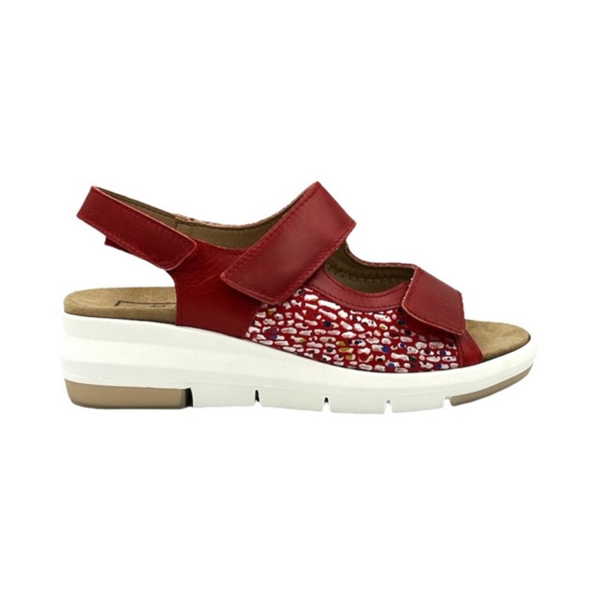 Sandale Femme - Rouge - Delice - Neut