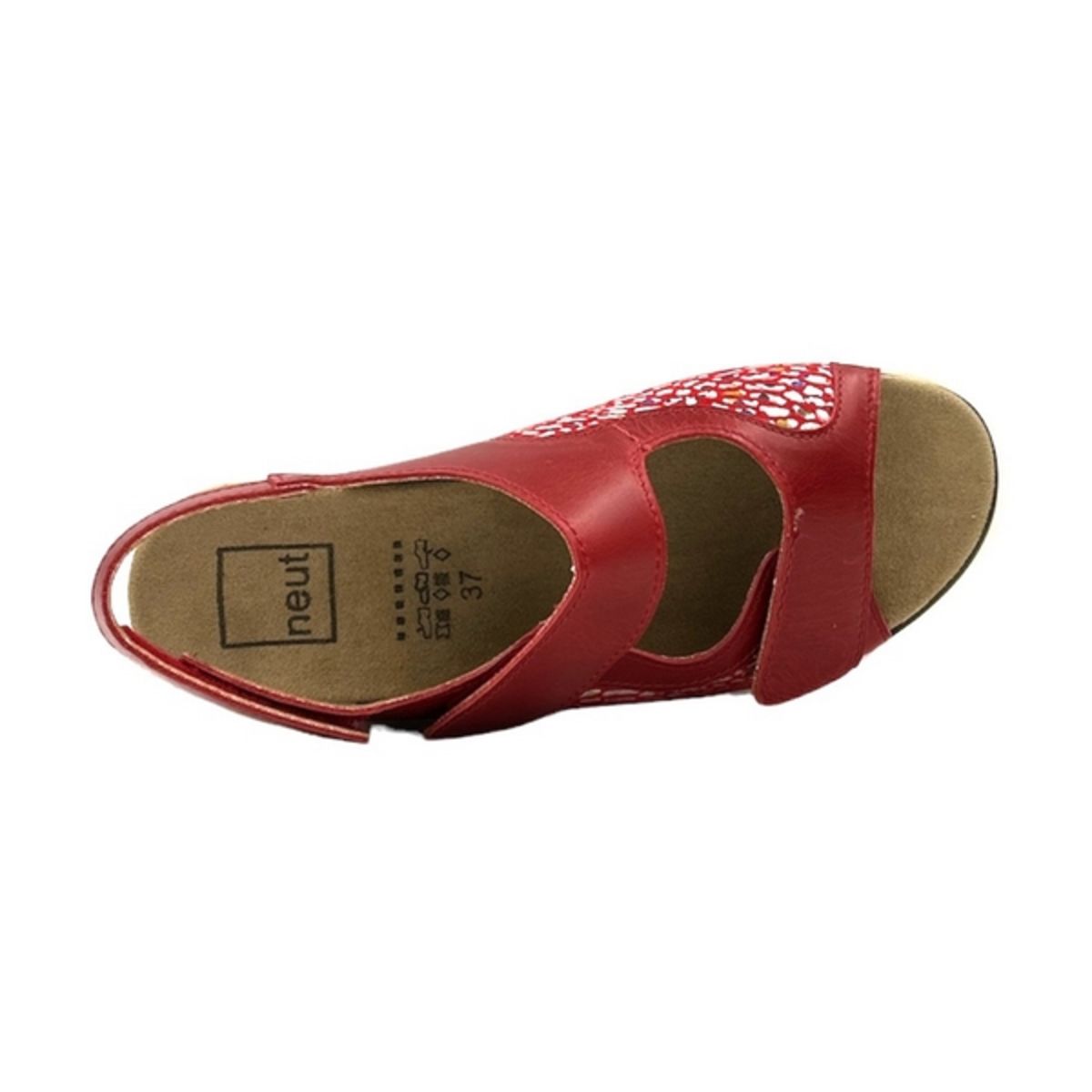 Sandale Femme - Rouge - Delice - Neut – Image 4