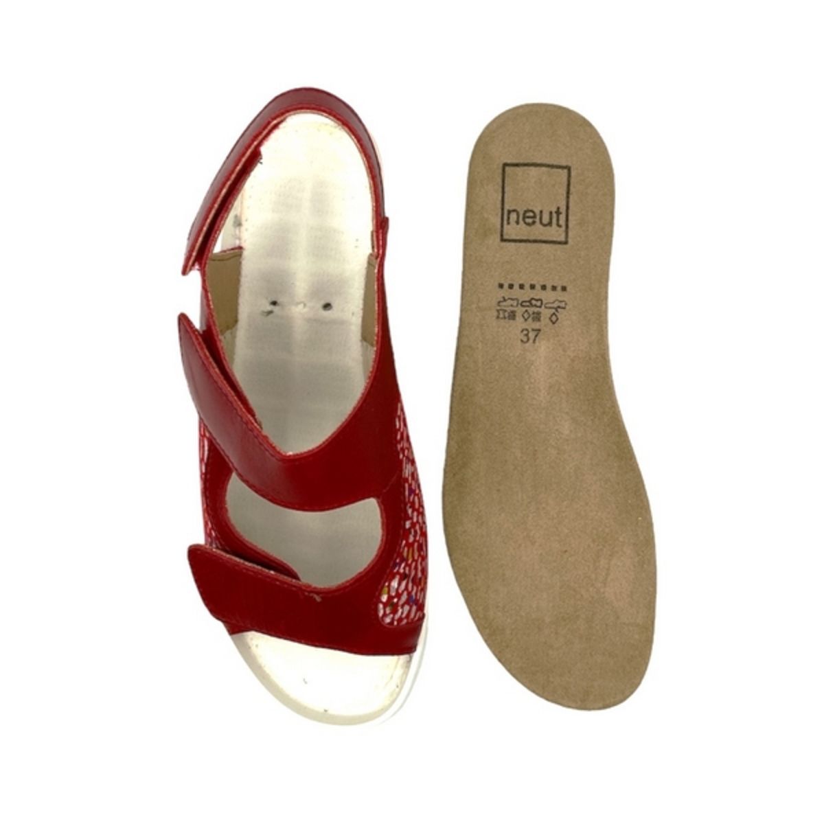 Sandale Femme - Rouge - Delice - Neut – Image 6