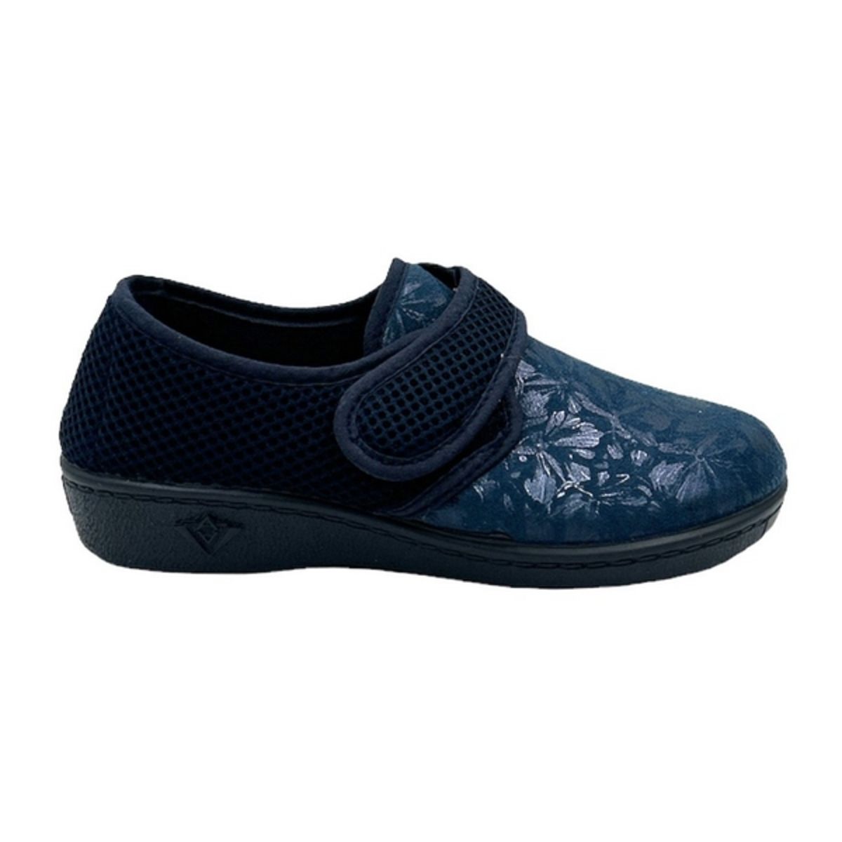 Chausson femme - Bleu marine - Promesse - Soir & Matin