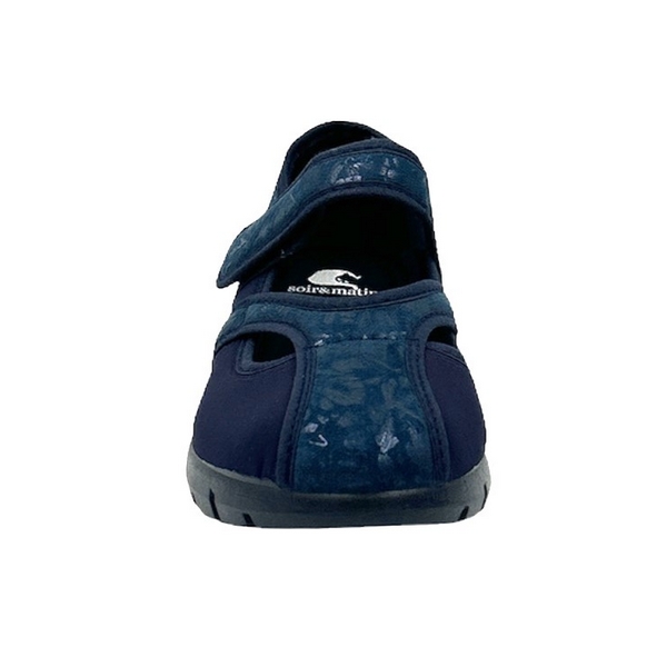 Chausson femme - Bleu marine - Souplesse - Soir&Matin – Image 3